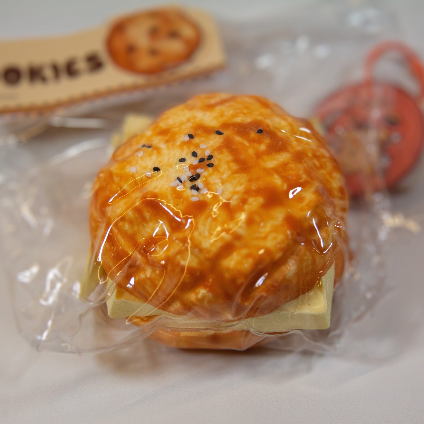 F02 Cheesy Burger Taba Squishy