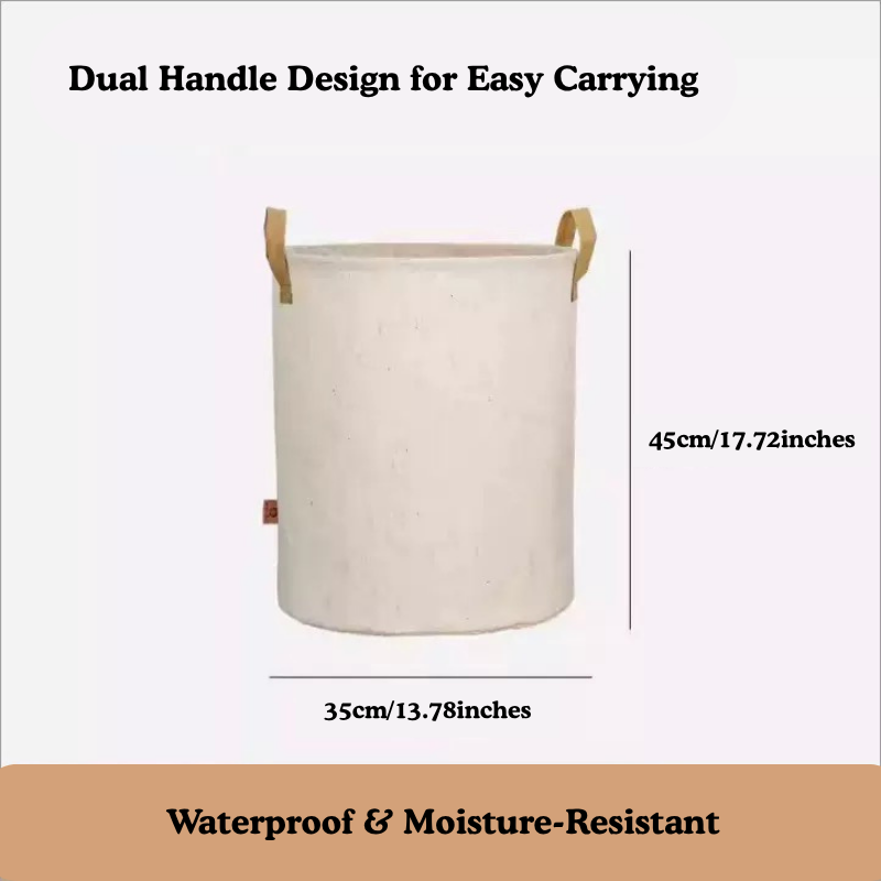Foldable Waterproof Laundry Basket – Large Capacity Storage