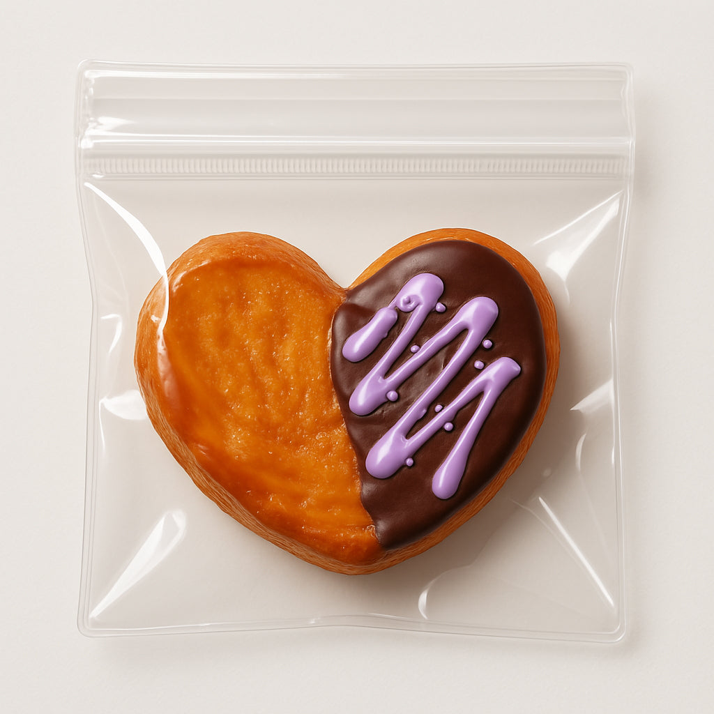 F09 Heart Glaze Pastries Taba Squishy