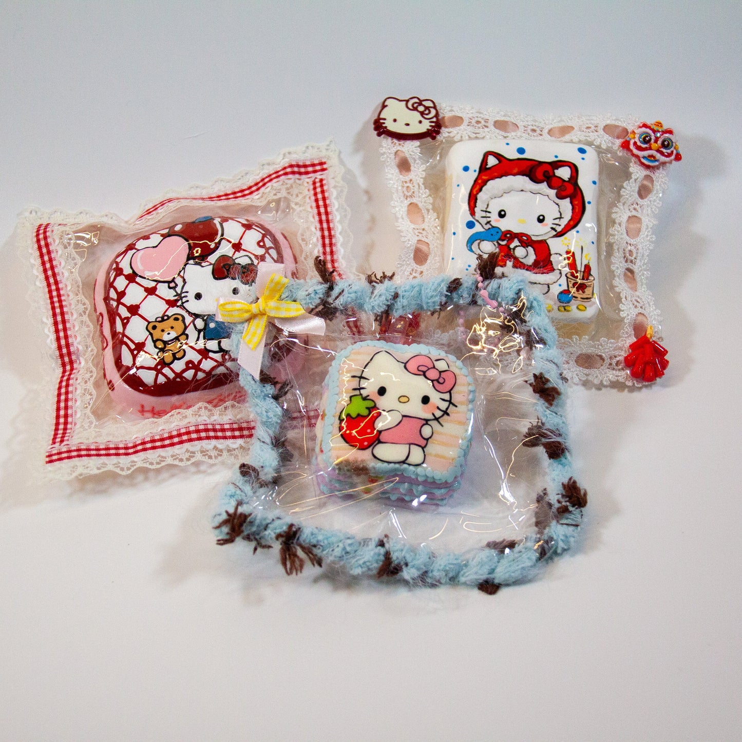 D02 Kawaii Kitty Charms Taba Squishy