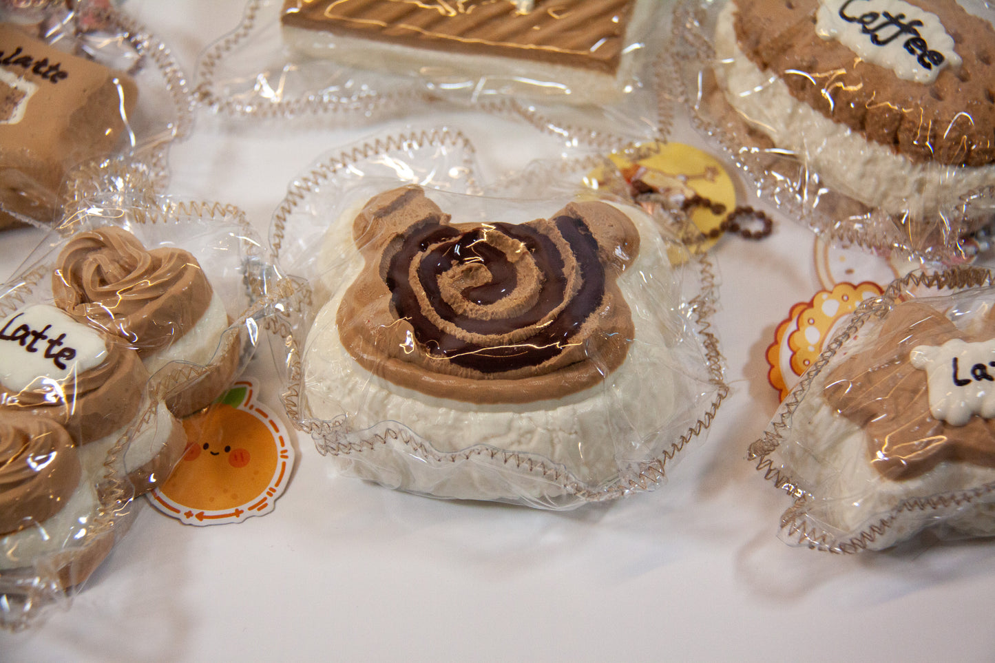 F22 Coffee Latte Series Taba Squishy