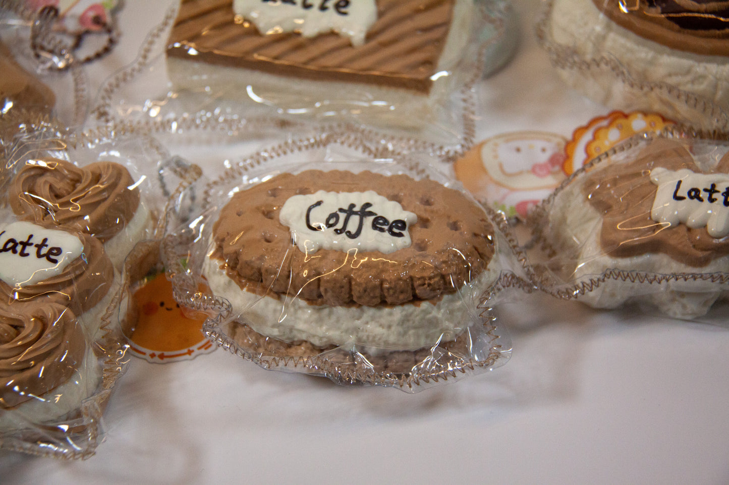 F22 Coffee Latte Series Taba Squishy