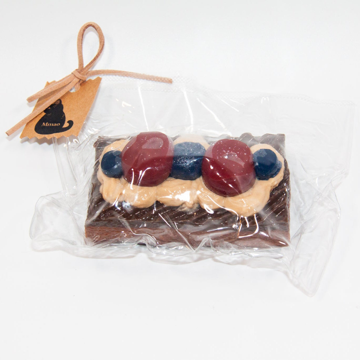 F34 Berry Choco Tart Taba Squishy