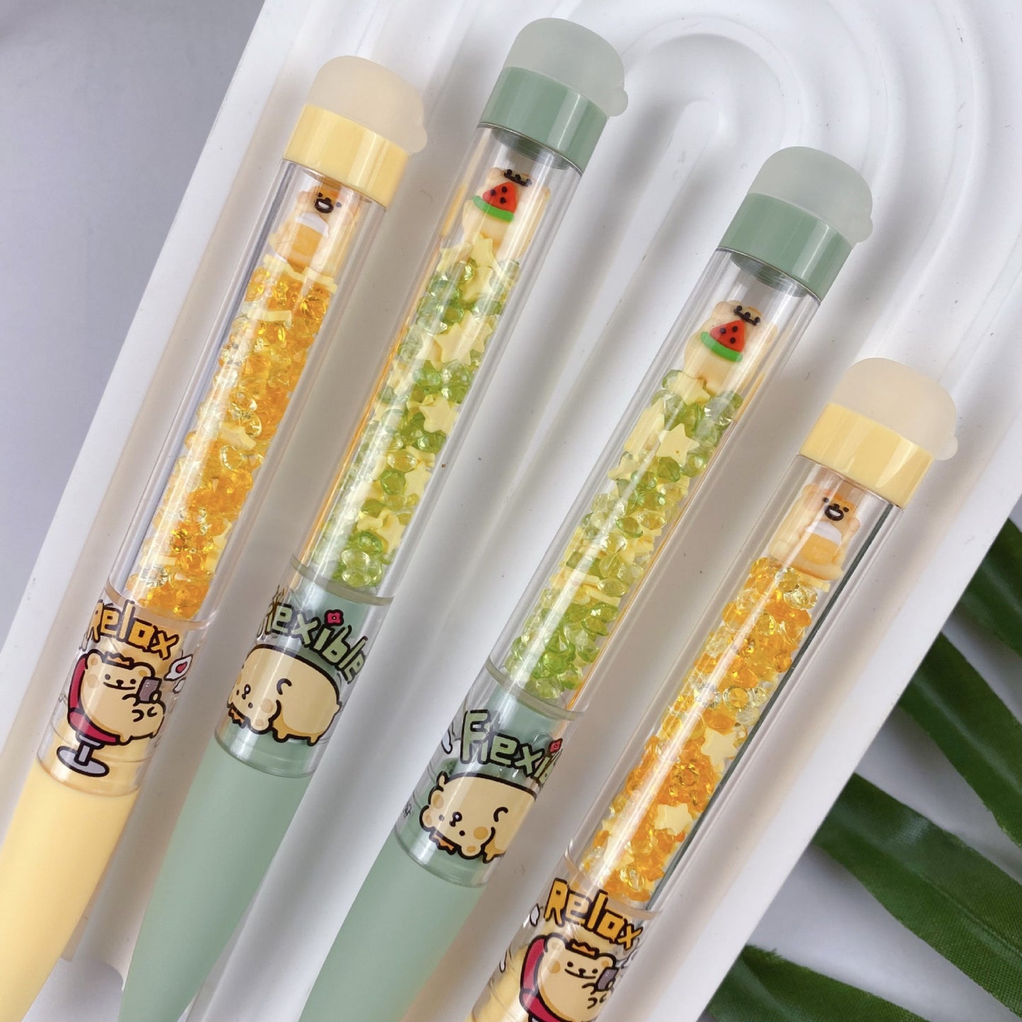 Cute Bear Erasable Gel Pens – 4 Pack