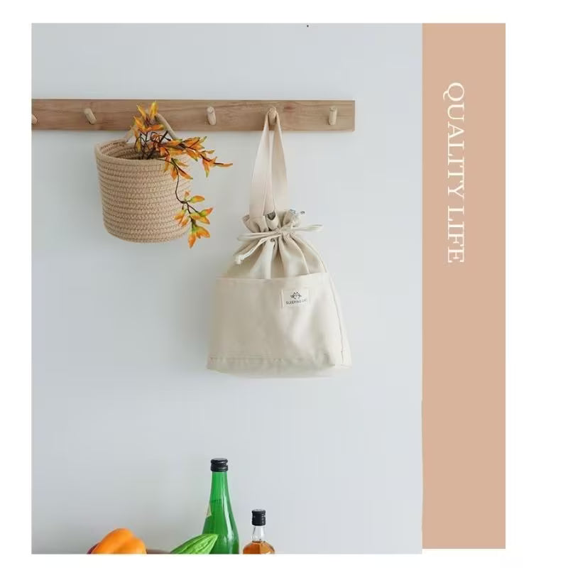 Portable Thermal Lunch Bag – Double-Layer Insulated Food Carry Bag