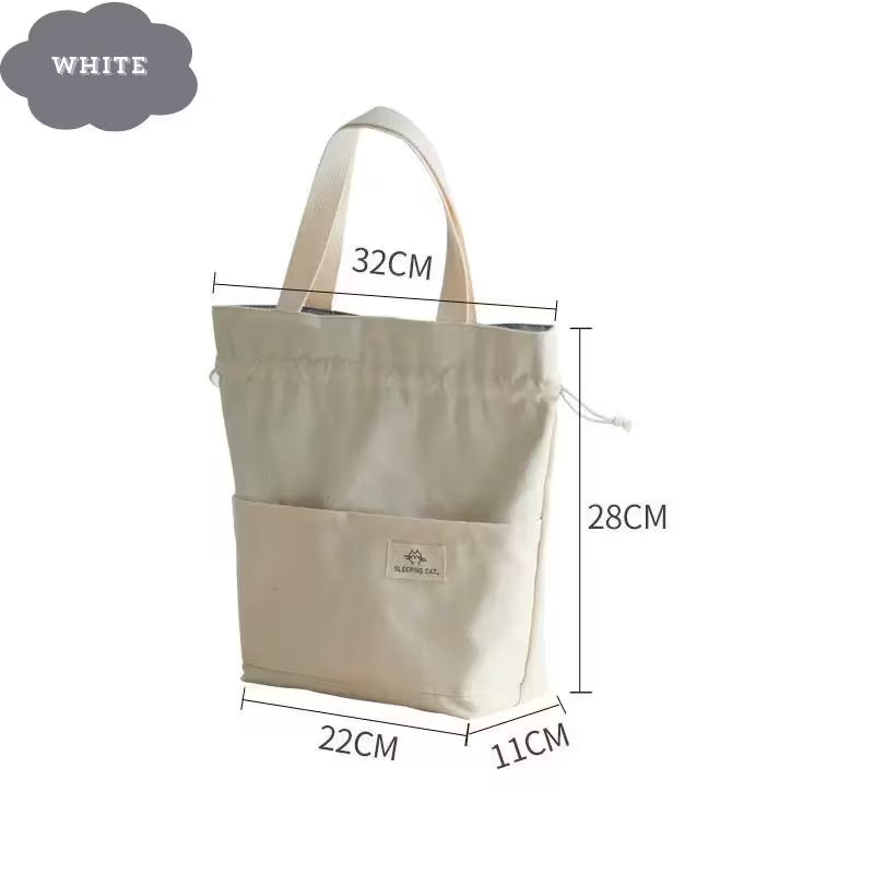 Portable Thermal Lunch Bag – Double-Layer Insulated Food Carry Bag