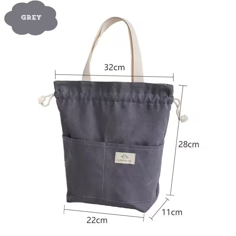 Portable Thermal Lunch Bag – Double-Layer Insulated Food Carry Bag
