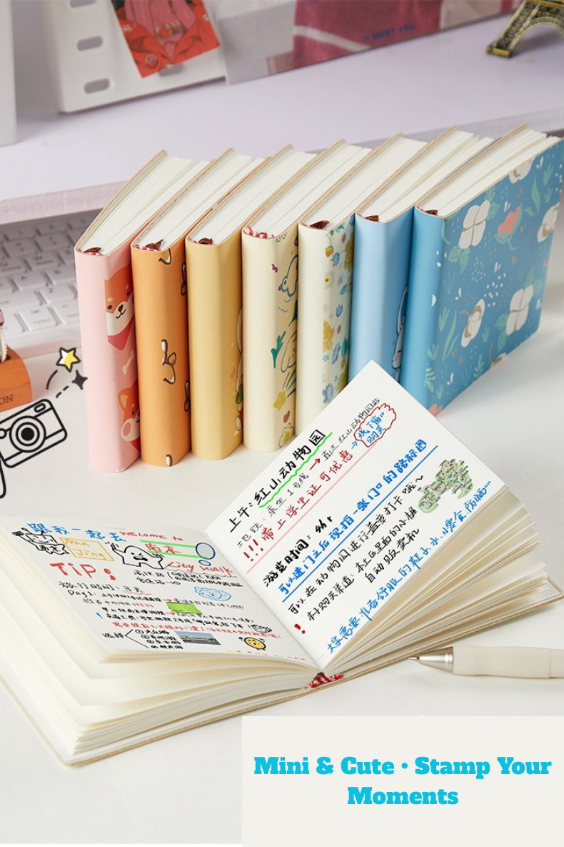 Kawaii Mini Book – Adorable Square Pocket Notebook