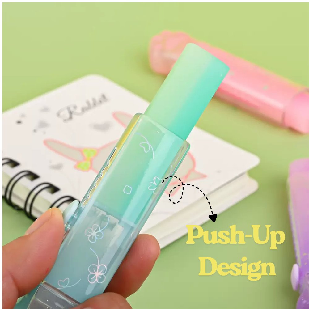 Cartoon Cat Paw Slide Eraser – Art & Drawing Eraser