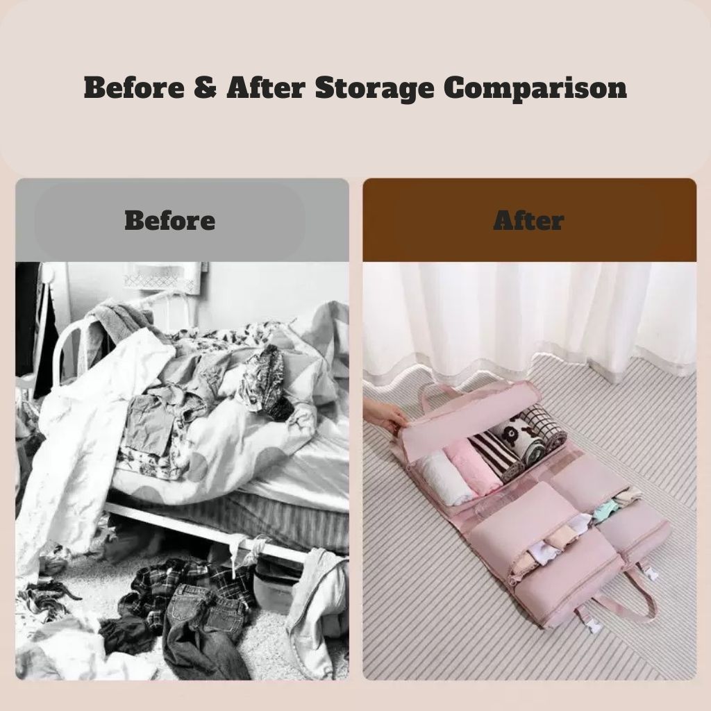 7-in-1 Hanging Travel Organizer – Lightweight Storage Bag