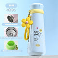 Dopamine Color Insulated Bottle – 316 Stainless Steel Portable Thermos with Strap, 430ml, Cute Gift Ideas & Outdoor Use