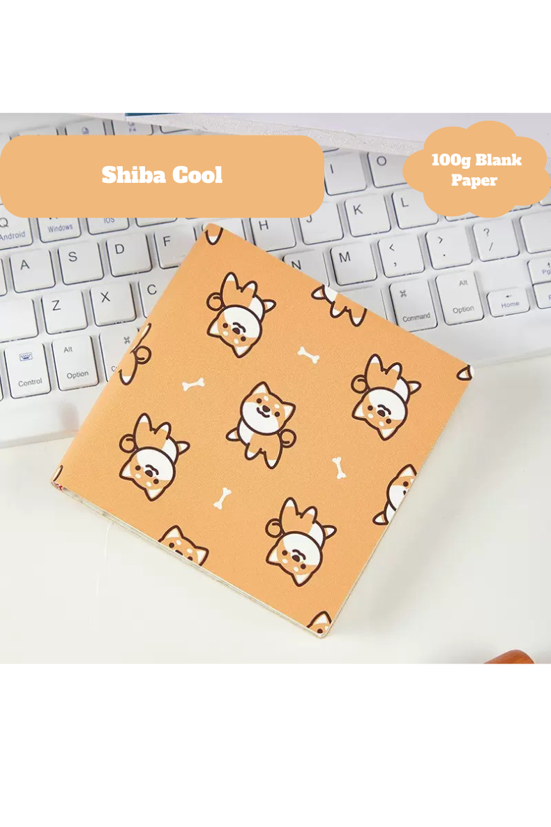 Kawaii Mini Book – Adorable Square Pocket Notebook