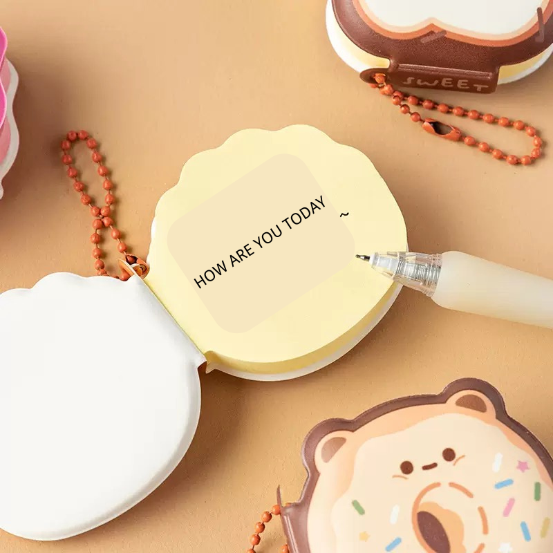 Pop-Up Cartoon Memo Pad – Portable Sticky Notebook