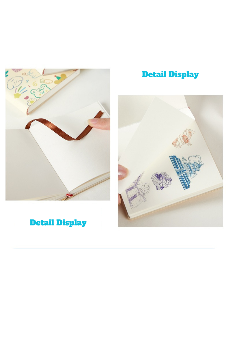 Kawaii Mini Book – Adorable Square Pocket Notebook