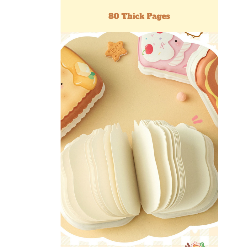 Soft Squishy Notebook Set – Cute Stress Relief Memo Notebooks