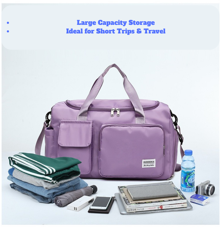 Lightweight Sports Training Bag – Waterproof Oxford Fabric Gym Duffle