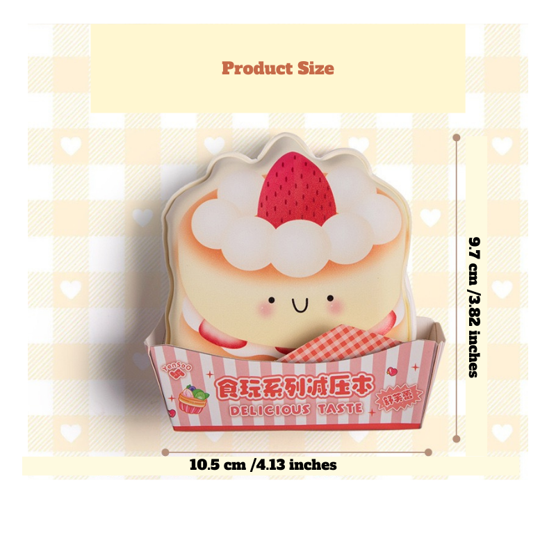 Soft Squishy Notebook Set – Cute Stress Relief Memo Notebooks