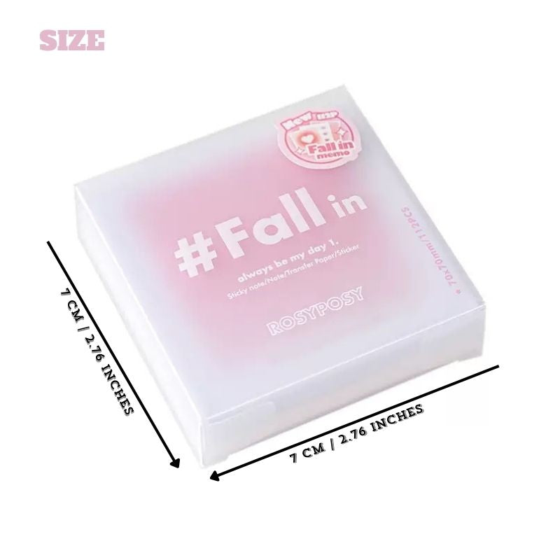 Portable Frosted Sticky Note Set – Fall in Color Collection