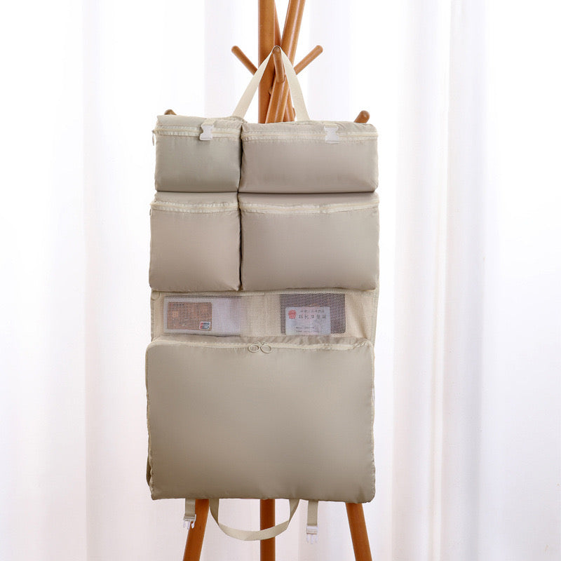 7-in-1 Hanging Travel Organizer – Lightweight Storage Bag
