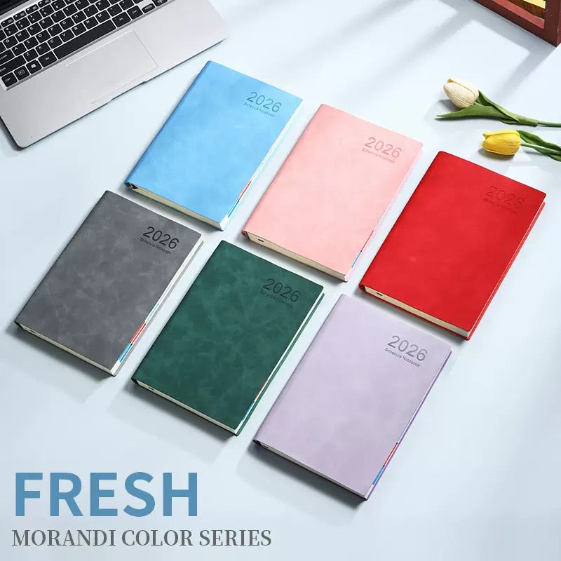 2026 Daily Schedule A5 Notebook