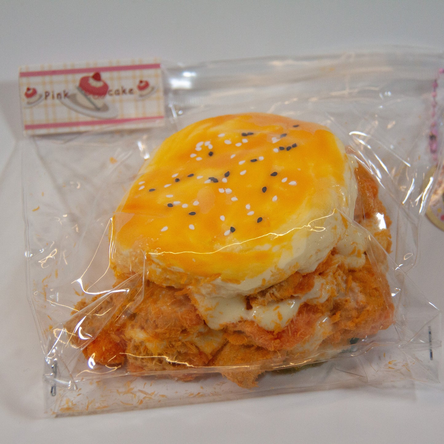 F15 Golden Floss Burger Taba Squishy