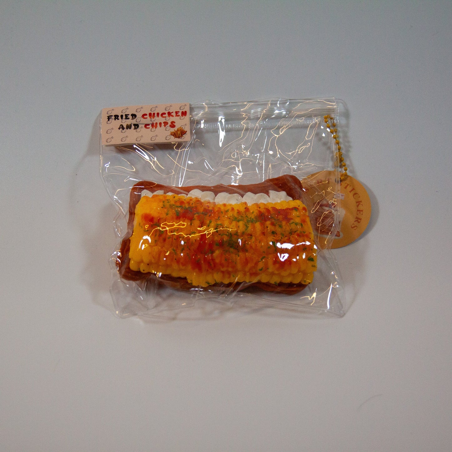 F26 Grilled Corn Toast Roll Taba Squishy