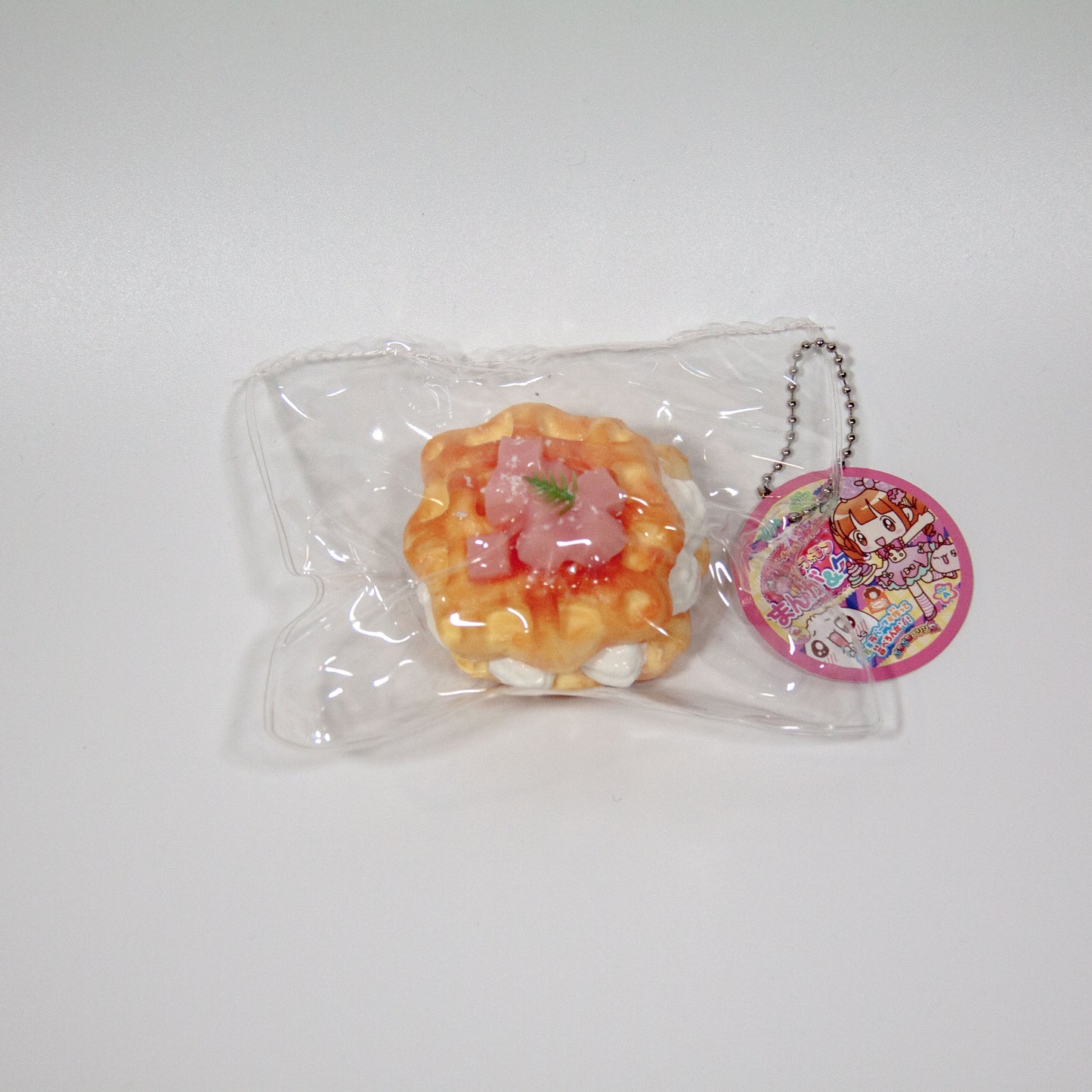 F29 Peach Jelly Waffle Taba Squishy