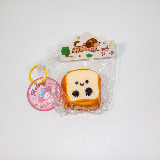 F41 Smiley Toast Taba Squishy