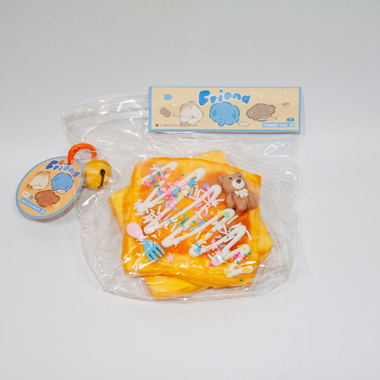 F47 Bear Waffle Drizzle Taba Squishy