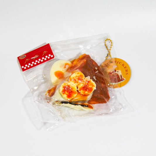 F58 Banana Basque Cake Taba Squishy