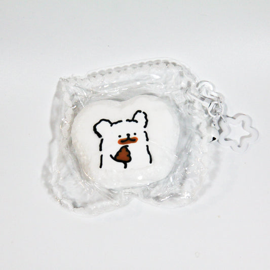 D18 Chubby Toast Bear Taba Squishy