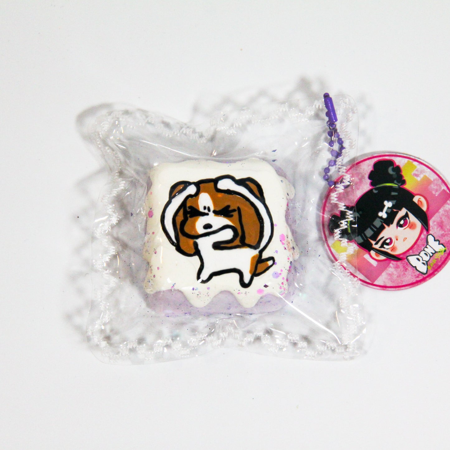 D32 Frustrated Pup Drama Taba Squishy