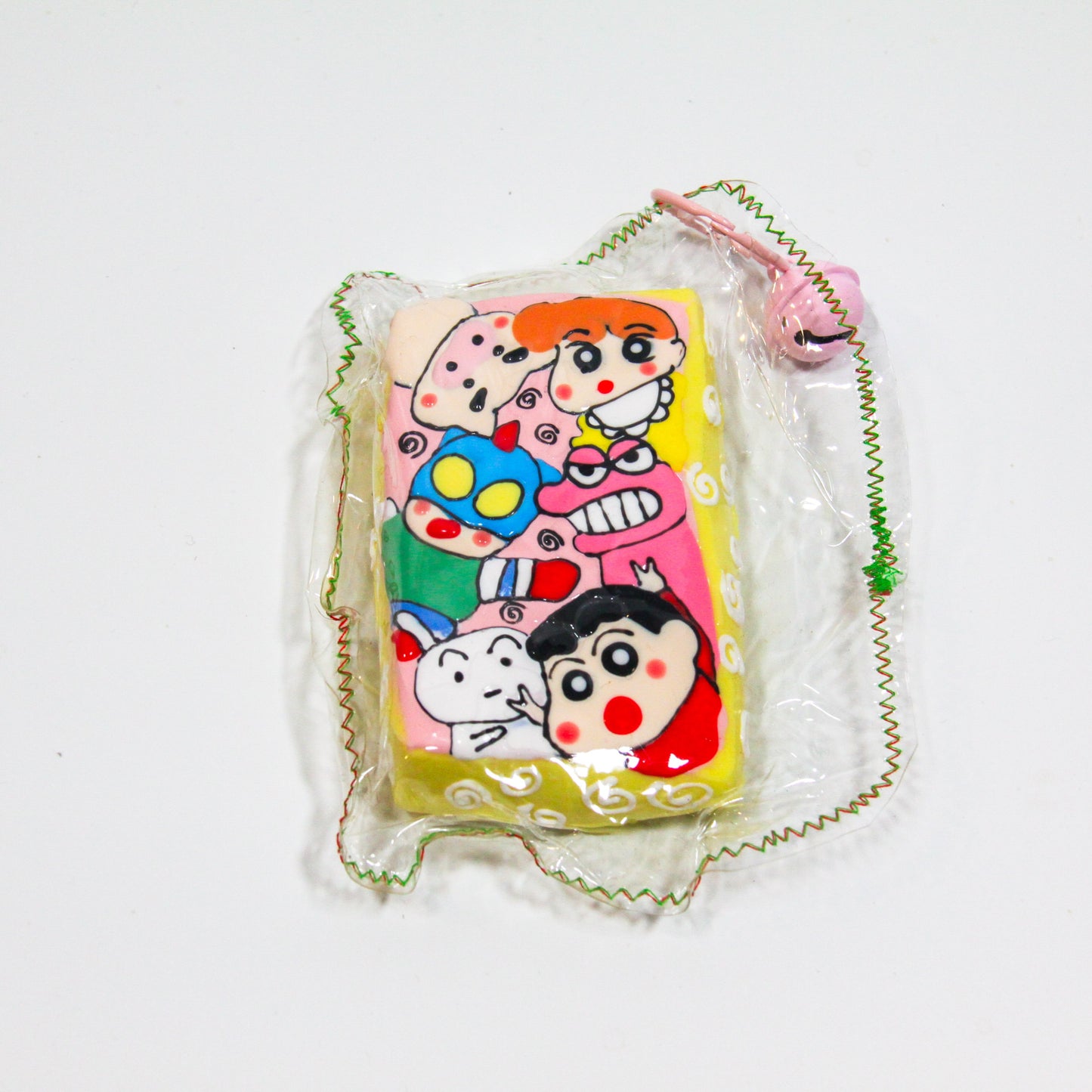 D35 Colorful Shin Collage Brick Taba Squishy