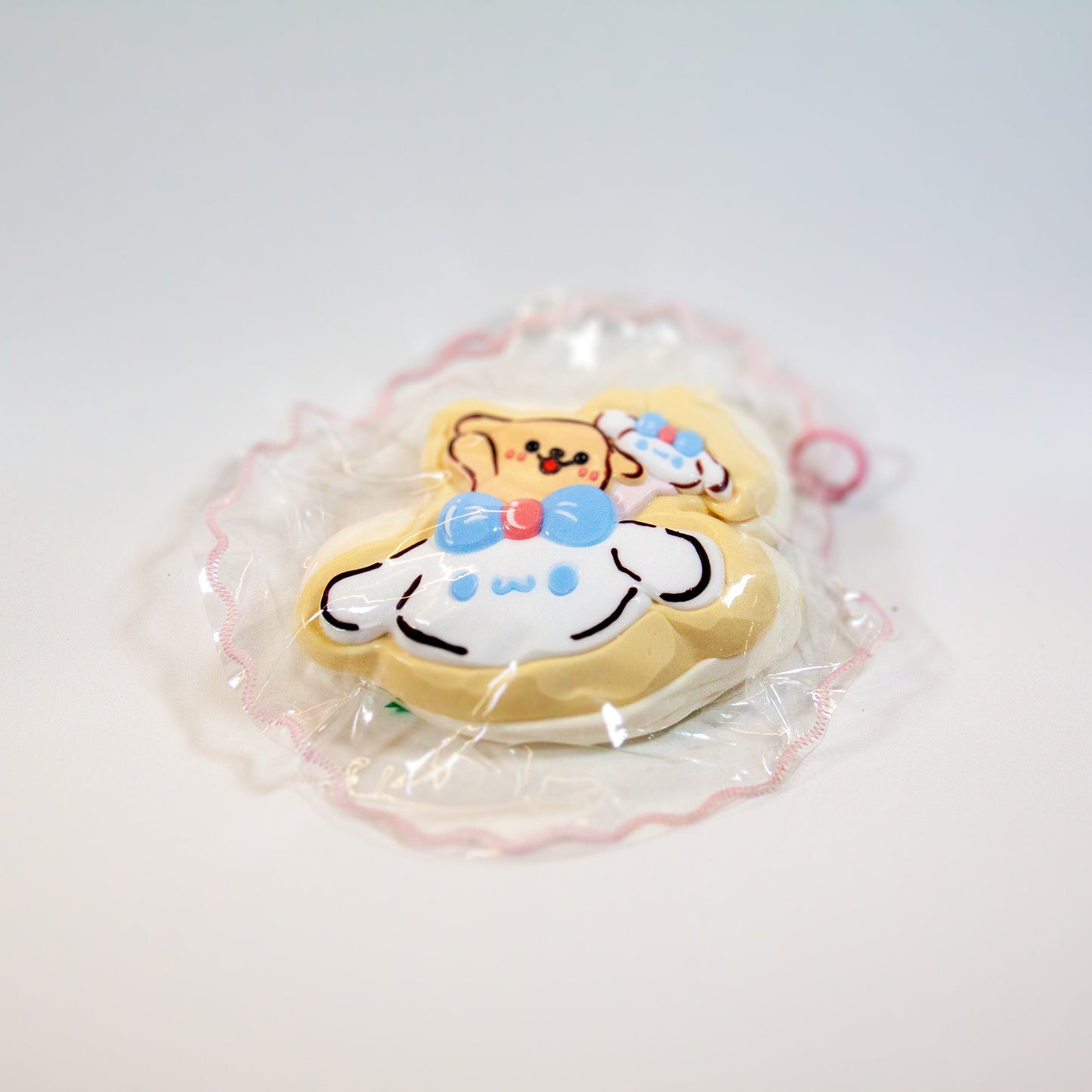 D03 Twin Puppy Treat Taba Squishy